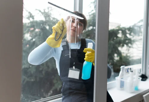 Nettoyage de vitres intérieures et extérieures à Bourg-sous-Châtelet